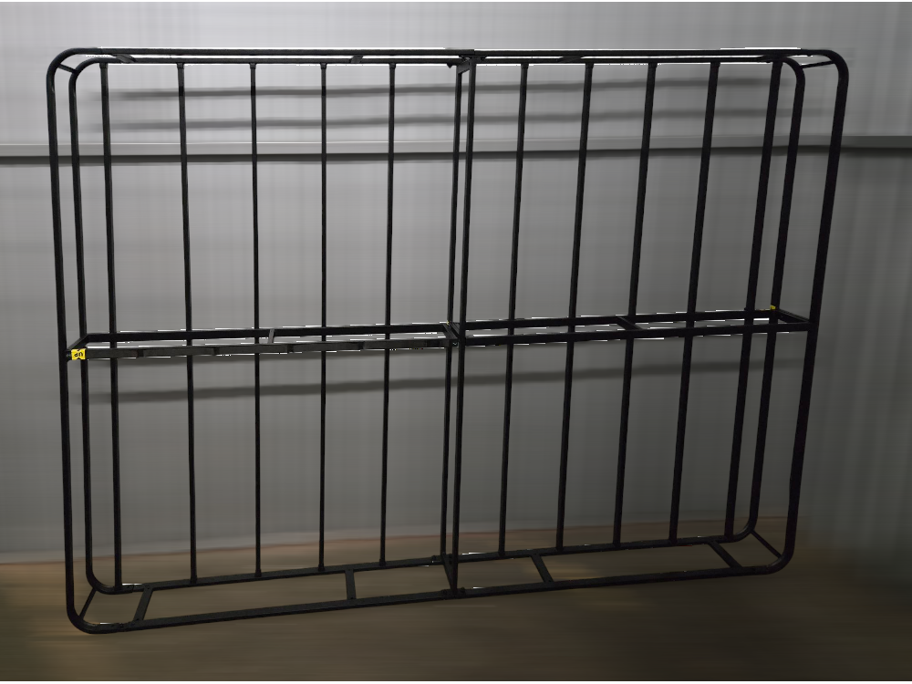 Queen Size Metal Bed Frame Folding system - photo 2