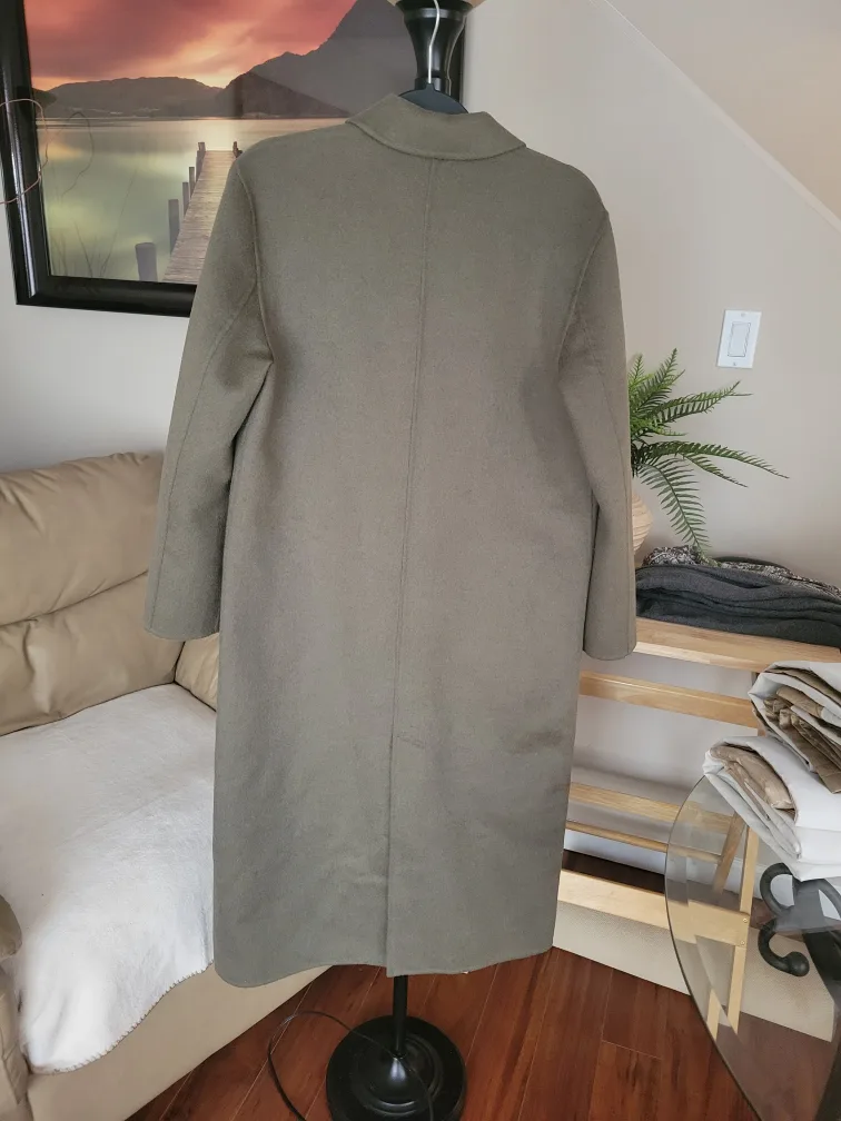 Selected Femme Oversized Double-Breasted Wool Coat image indicator(3)