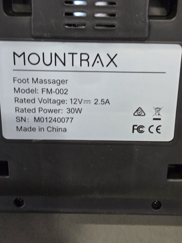 Mountrax Foot Massager FM-002 with Remote image indicator(3)