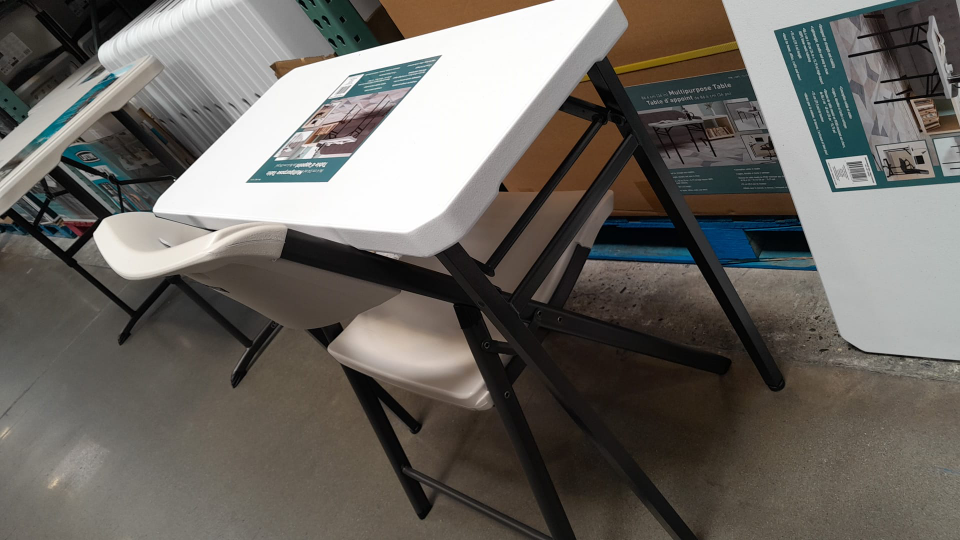 Foldable Table and Chair Set (Price Negotiable)