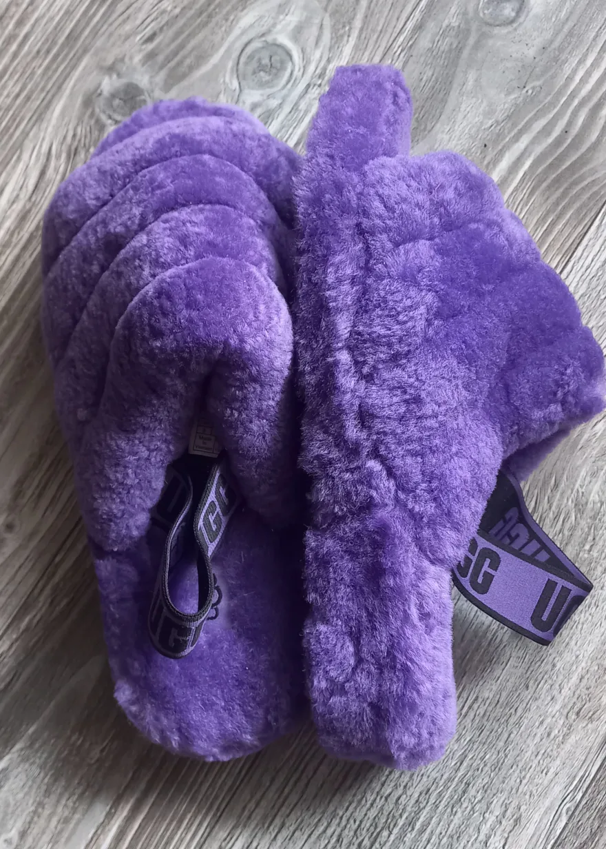 UGG Fluff Yeah Purple Slides image indicator(2)
