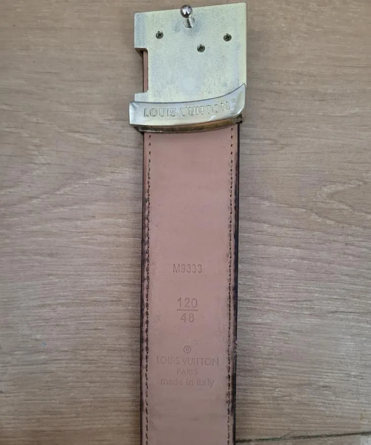Louis Vuitton Monogram Belt Size 48 image indicator(9)