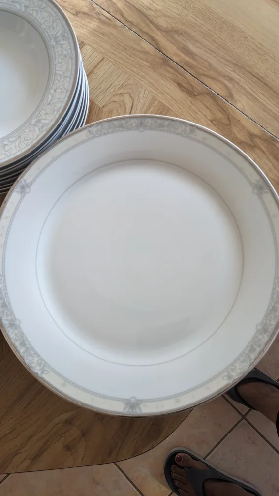 Mikasa Romance 42-Piece Dinnerware Set with Six Mugs