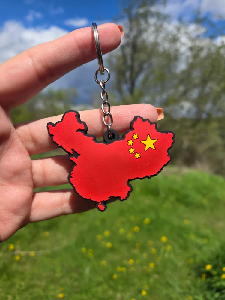 2D Country & Flag Key Charm, Double Sided image indicator(5)