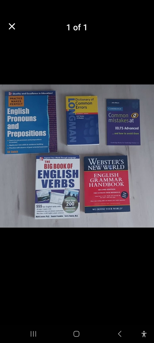 English Grammar & Pronunciation Books Bundle