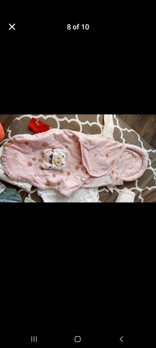 Baby Clothes Bundle - Sleepers, Swaddles, and More! - photo 3