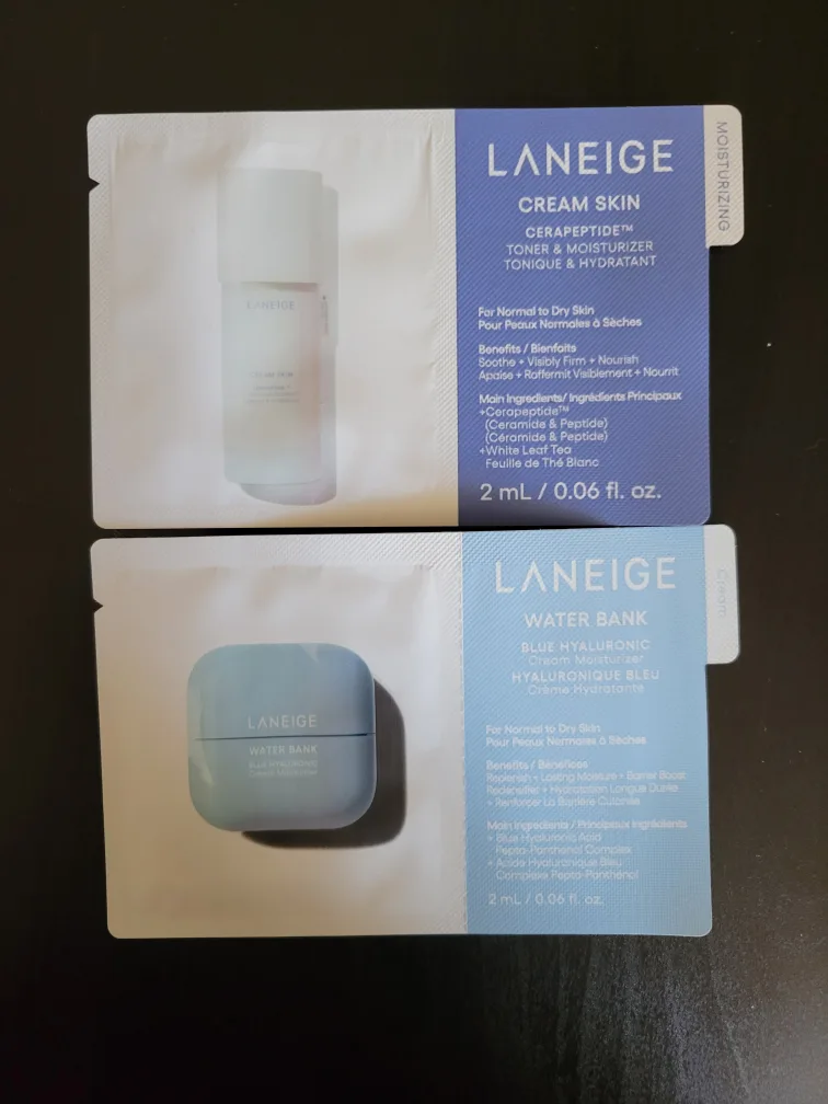 LANEIGE Skincare Sample Set & Lip Sleeping Mask 🧡 image indicator(4)
