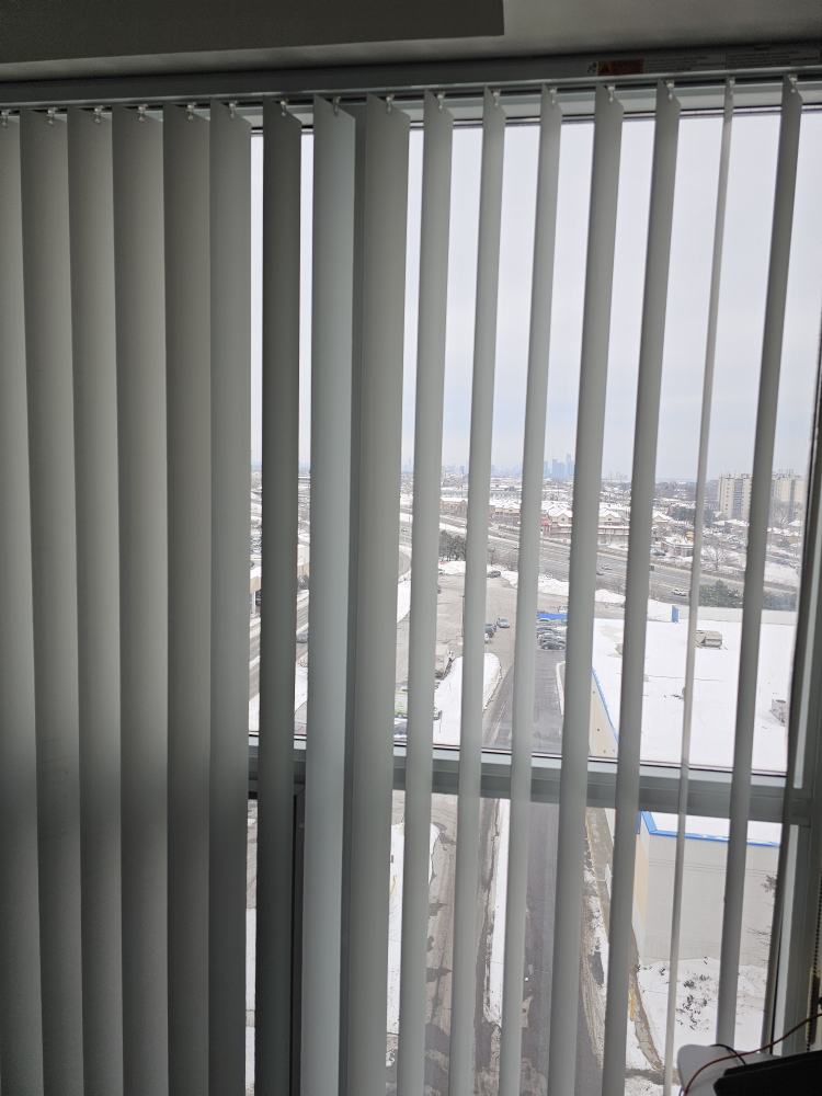 Vertical Blinds - Various Sizes -  White - photo 5