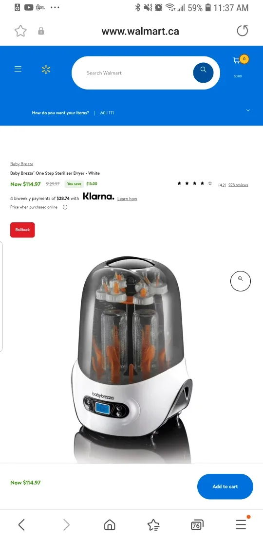 Baby Brezza One Step Sterilizer Dryer image indicator(2)