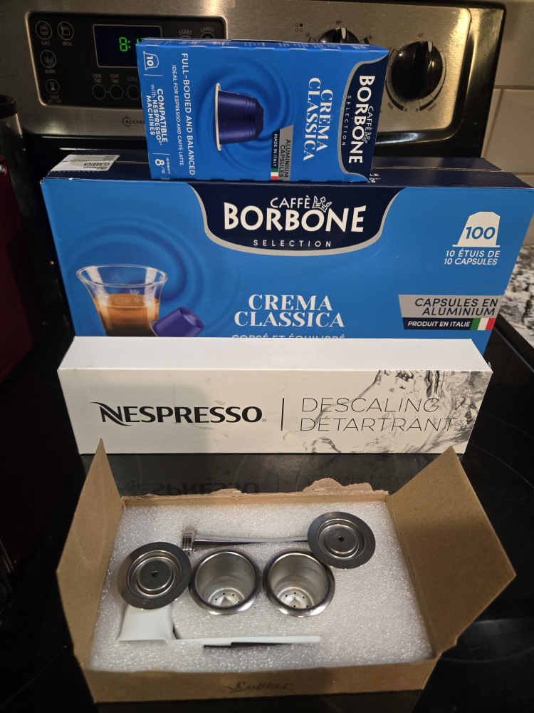 Nespresso Essenza Mini Coffee Machine - Red - photo 3