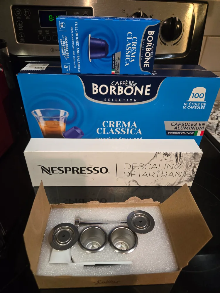 Nespresso Essenza Mini Coffee Machine - Red image indicator(3)