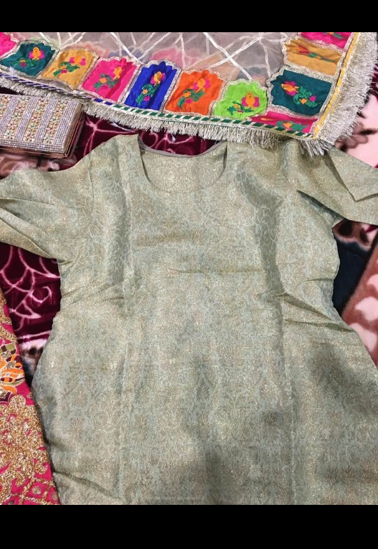 Mendhi Wedding Dress