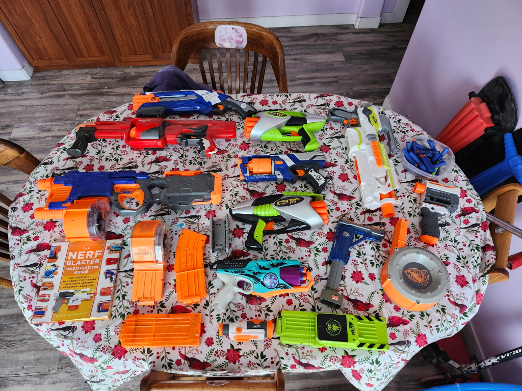 Large nerf collection