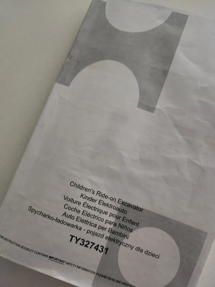 Kids Ride-on Excavator Toy image indicator(4)