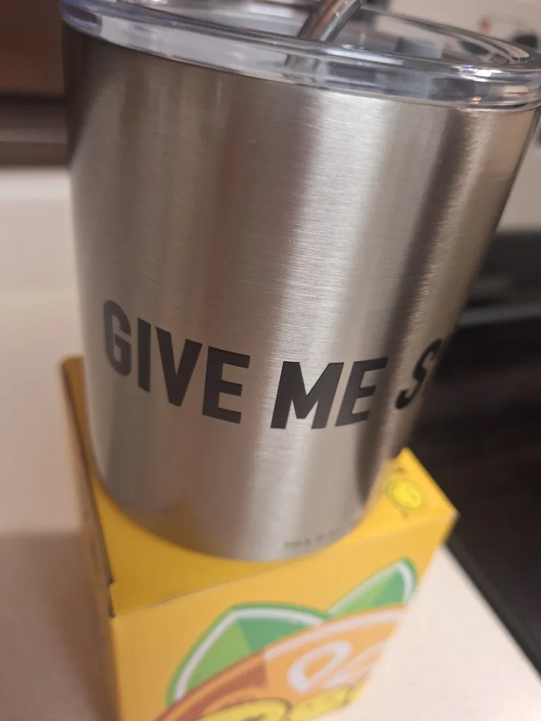 SmileyWorld Stainless Steel Cup with Straw image indicator(3)