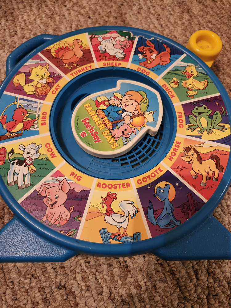 Vintage Fisher-Price See 'n Say Farmer Says Toy