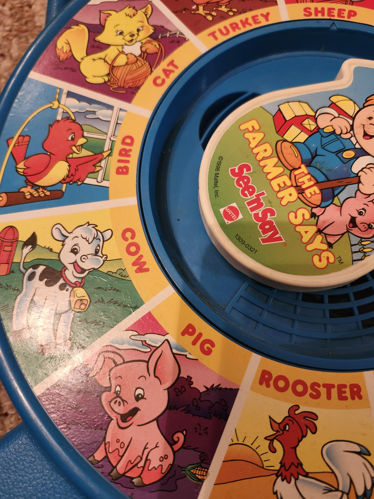 Vintage Fisher-Price See 'n Say Farmer Says Toy - photo 2