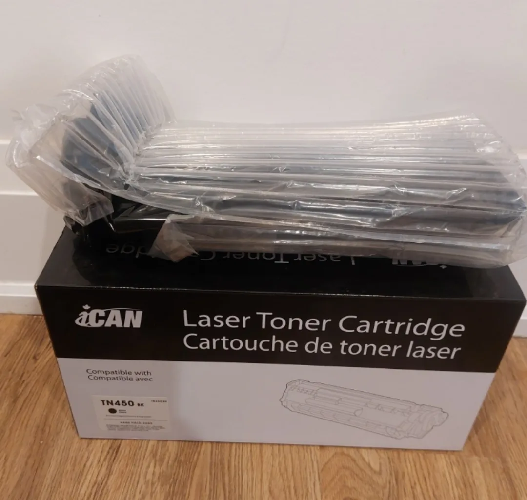 Brother Laser Printer w/ Toner, Canon Scanner image indicator(3)