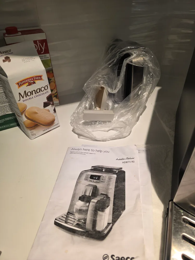 Saeco Intelia Deluxe Espresso Machine image indicator(4)