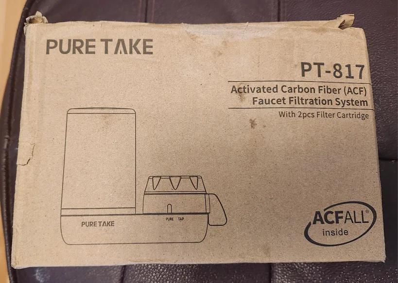 Pure Take Faucet Water Filter System with 2 Filters image indicator(4)