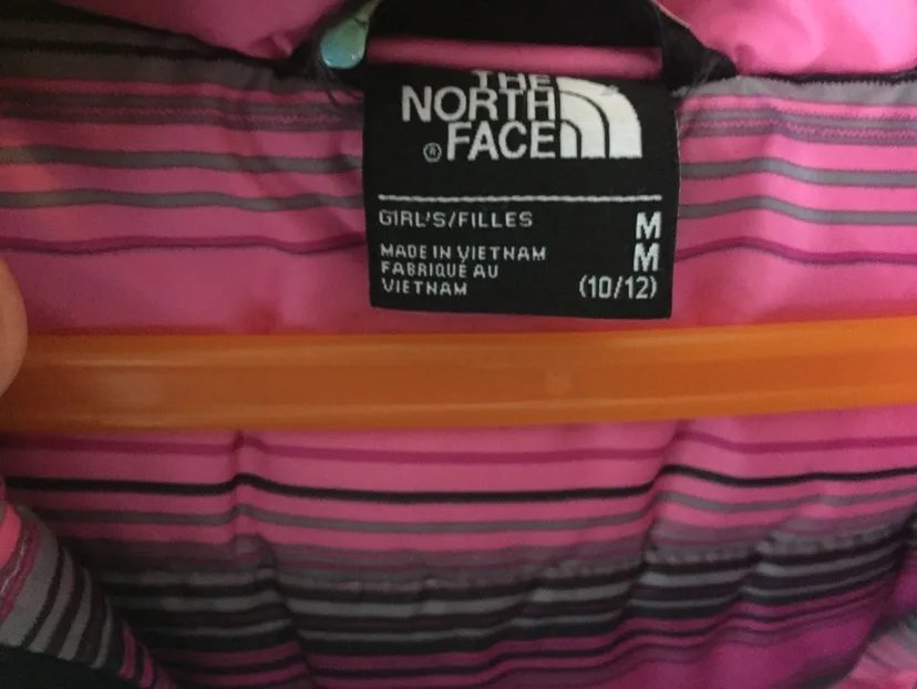 The North Face Girls' Size M (10/12) Black Ski Jacket image indicator(5)