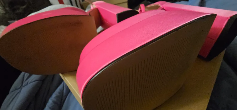 Steve Madden Charlize-R Pink Platform Heels - Size 8.5 image indicator(3)