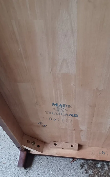 Dark Brown Wood Coffee Table with Drawer and Shelf image indicator(6)