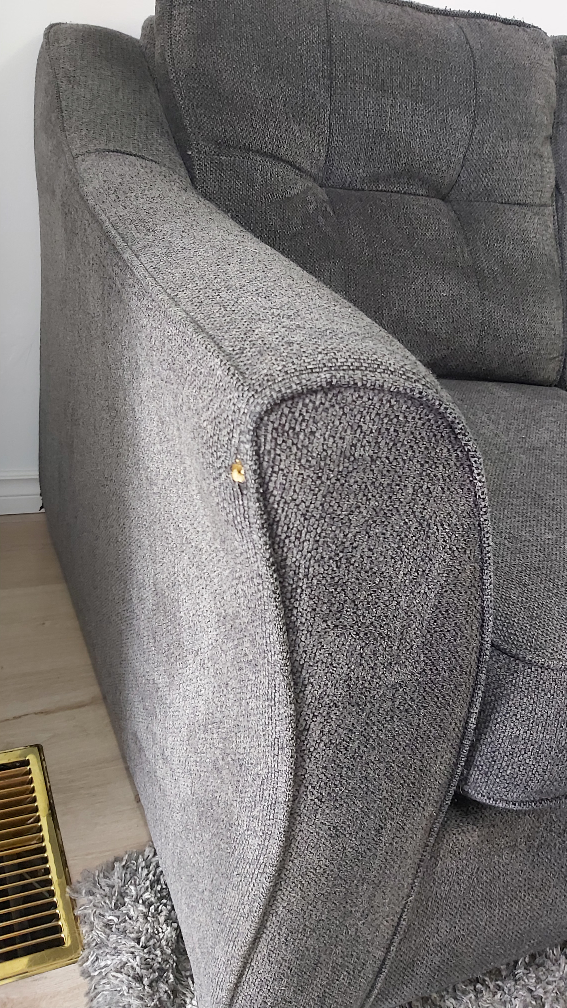 Grey Fabric Sofa