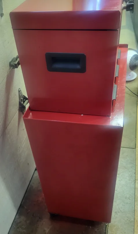 Waterloo Shop Series Red Tool Chest and Cabinet Set image indicator(3)