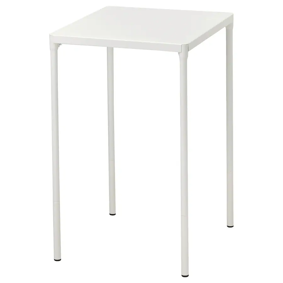IKEA White Small Square Table