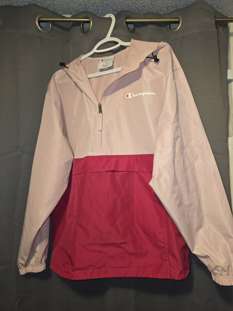 Champion Two-Tone Pink Windbreaker