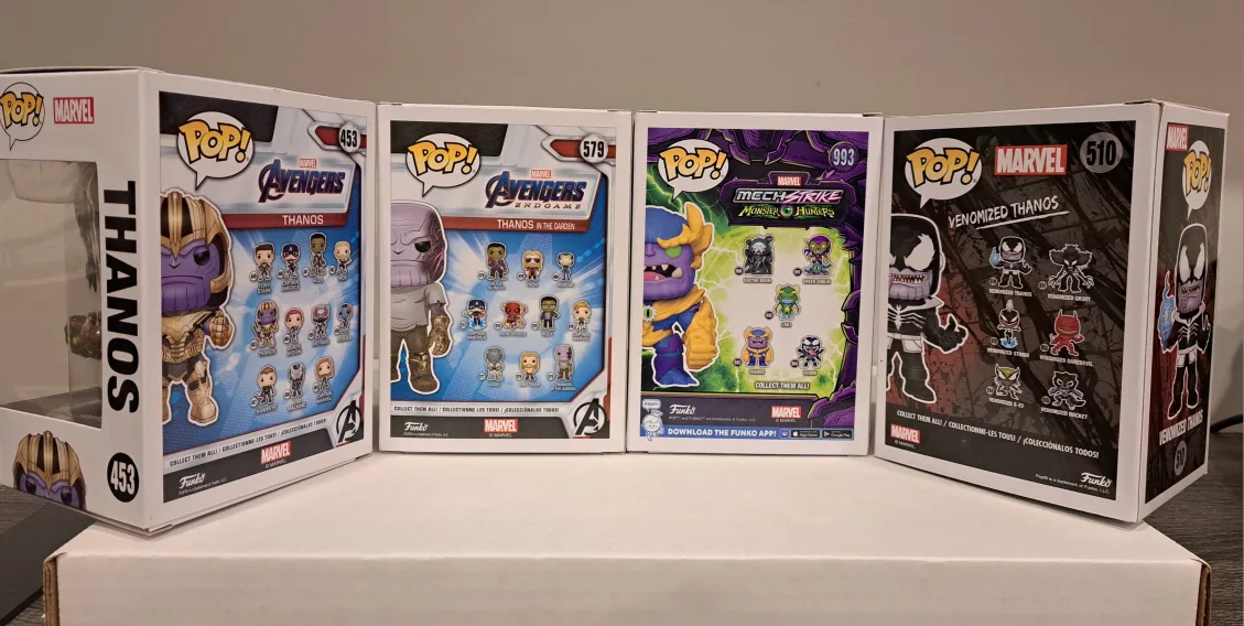 👾 Thanos (various variations) 👾 Funko Pop! Vinyl Figures image indicator(3)