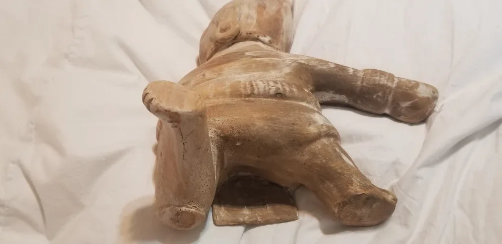 Unique Mayan-Style Carved Stone Statue image indicator(6)