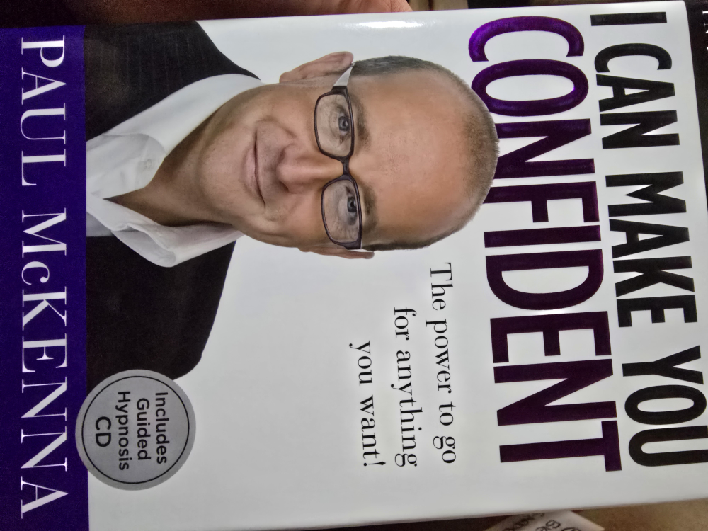 I Can Make You Confident by Paul McKenna - Book with CD