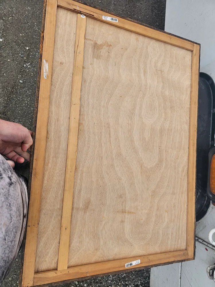 Vintage Red Rose Mosaic Wall Art image indicator(4)