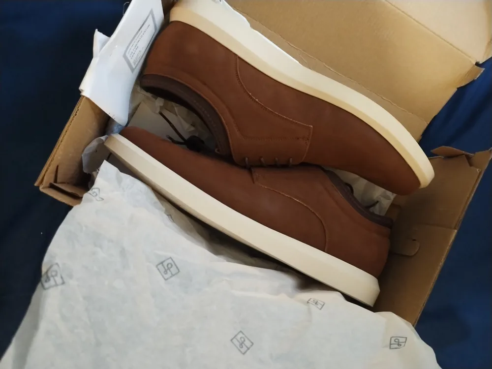 Call It Spring Men's Brown Leather-look Oxfords image indicator(5)