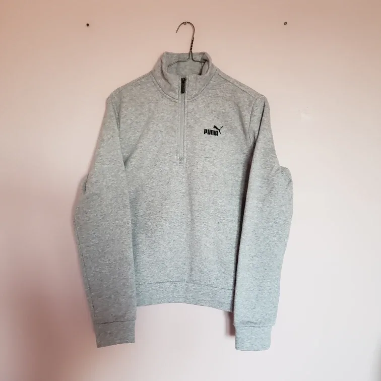 Puma Grey 1/4 Zip Fleece image indicator(2)