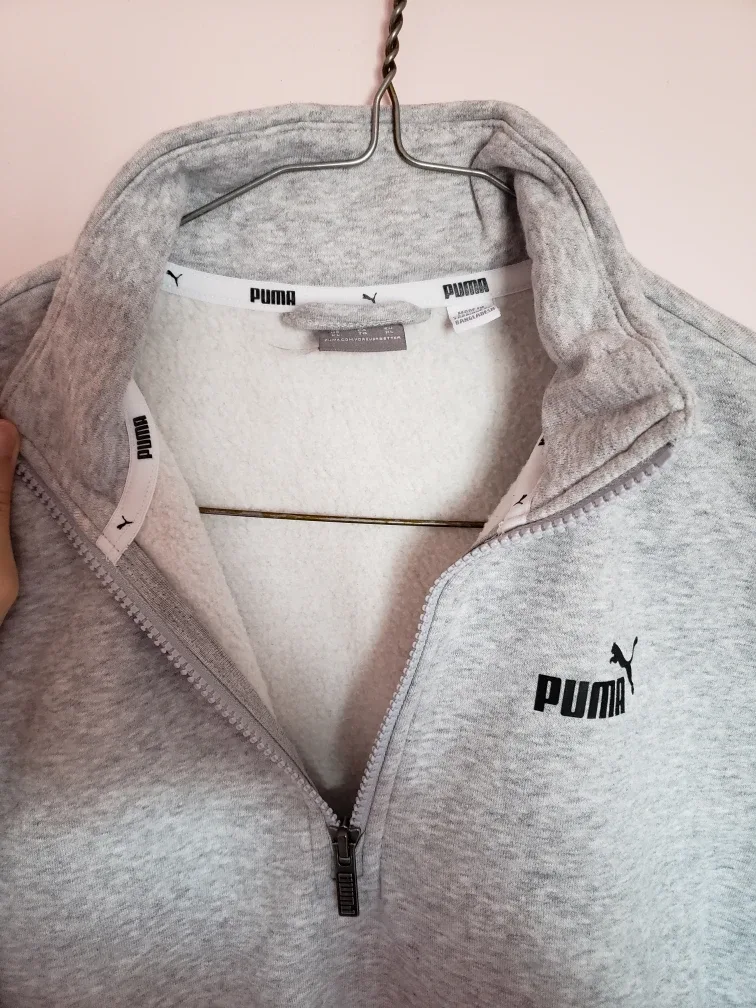 Puma Grey 1/4 Zip Fleece image indicator(3)