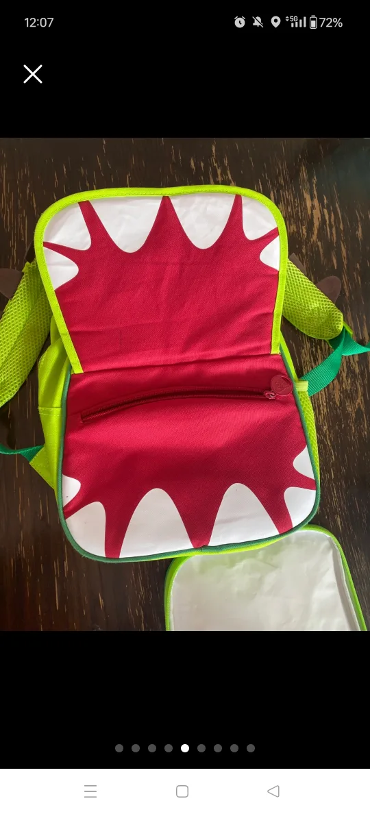 Kids Dinosaur Backpack and Lunch Bag Set image indicator(5)