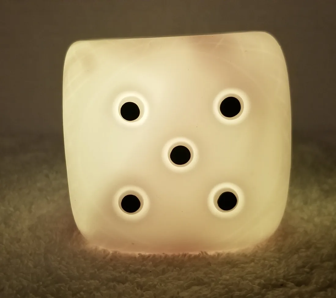 Colour Changing LED Dice Lamp image indicator(4)