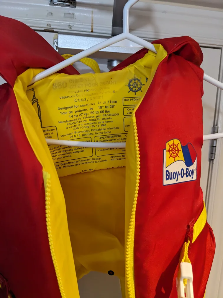 life Jacket for kid 30-60 lbs image indicator(2)