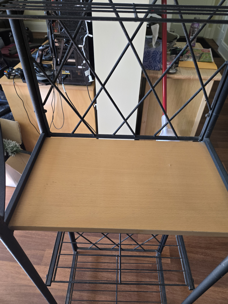 Black Metal Bakers Rack - photo 4