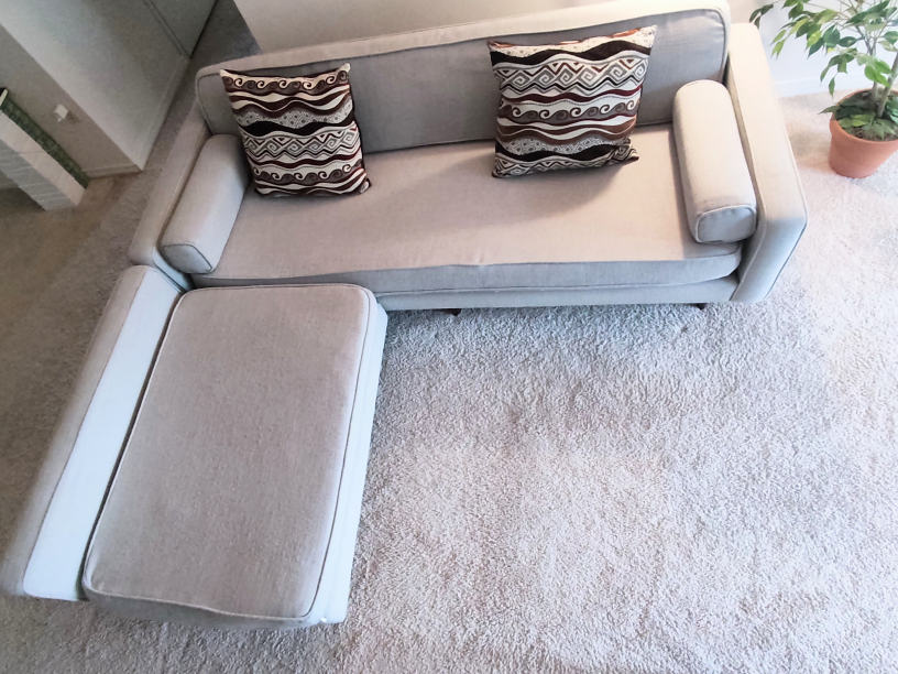 Couch - Modern Sectional Sofa with Chaise Lounge - photo 2