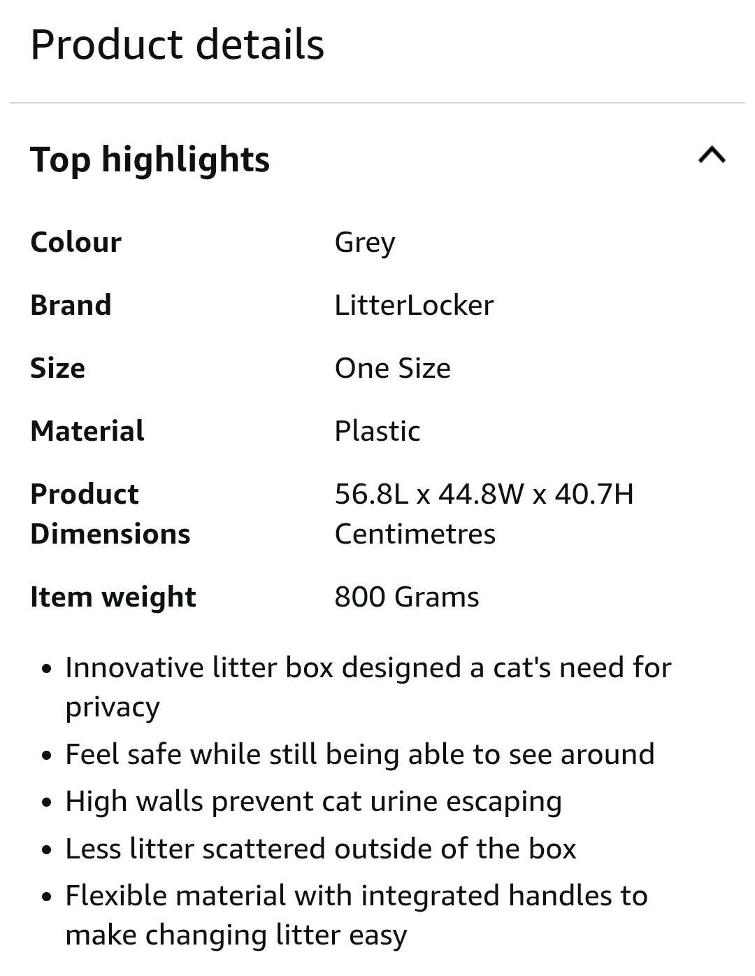 ‼️TOSS ALERT‼️LitterLocker Modern Cat Litter Box (Retail $51) image indicator(5)