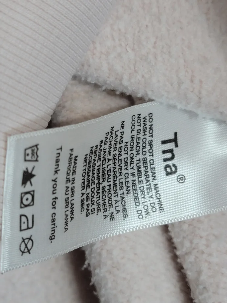 TNA Cozy Fleece Boyfriend Fit Hoodie image indicator(7)