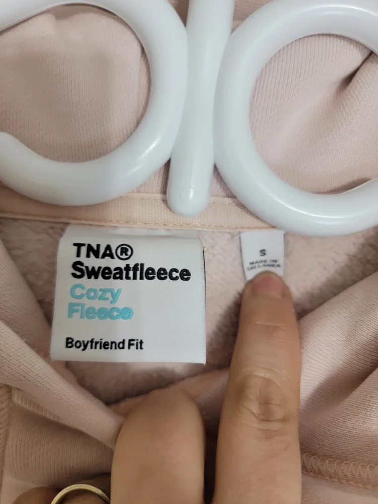 TNA Cozy Fleece Boyfriend Fit Hoodie image indicator(8)