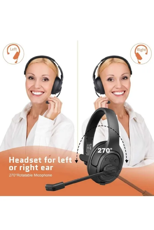 EKSA Noise Cancelling Trucker Headset image indicator(6)