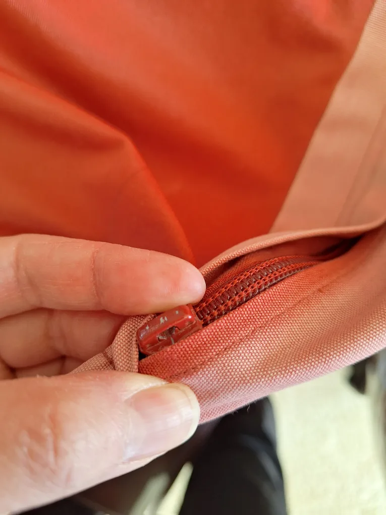 Muji Bean Bag with red cover image indicator(4)