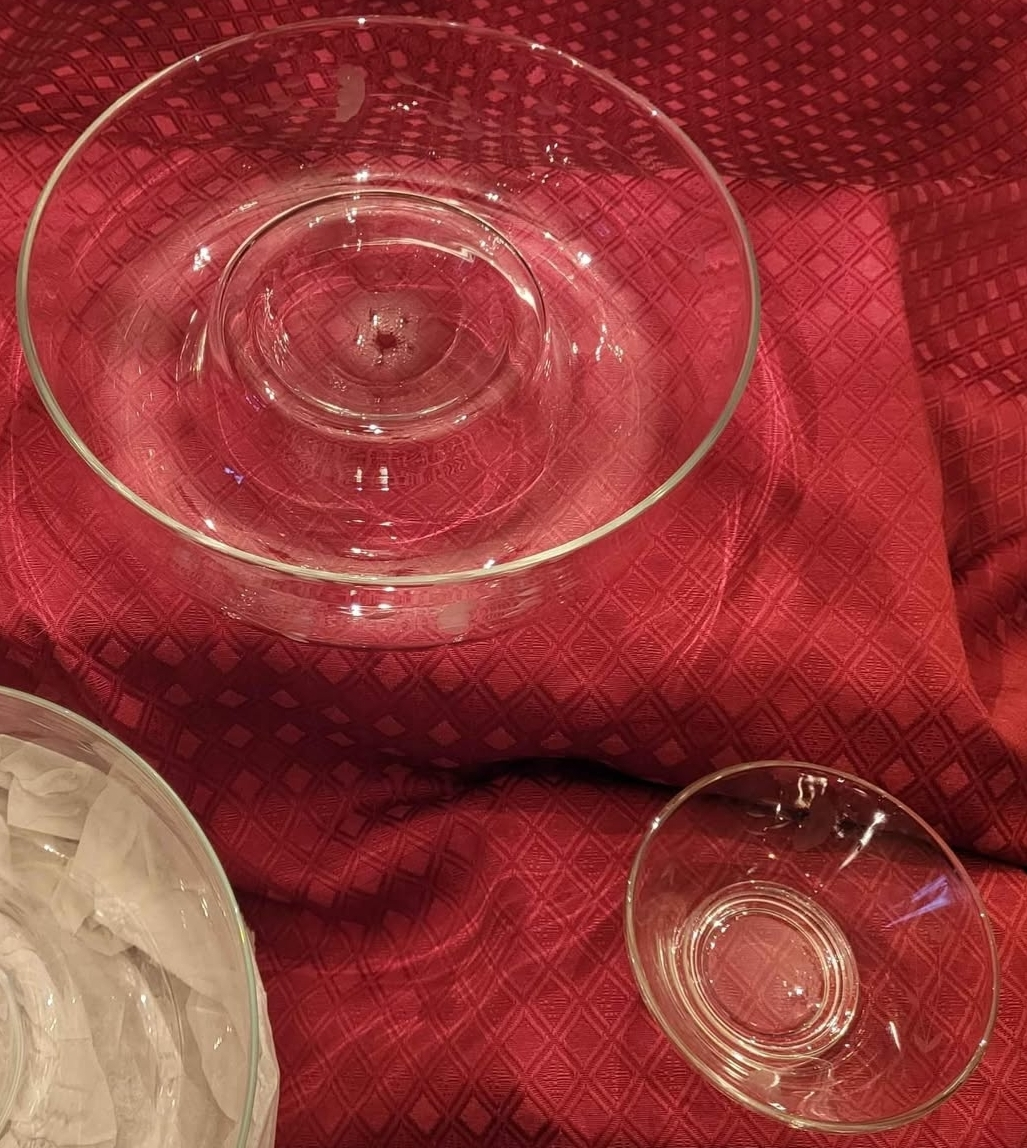 Blown Glass Chip & Dip Bowls - photo 3