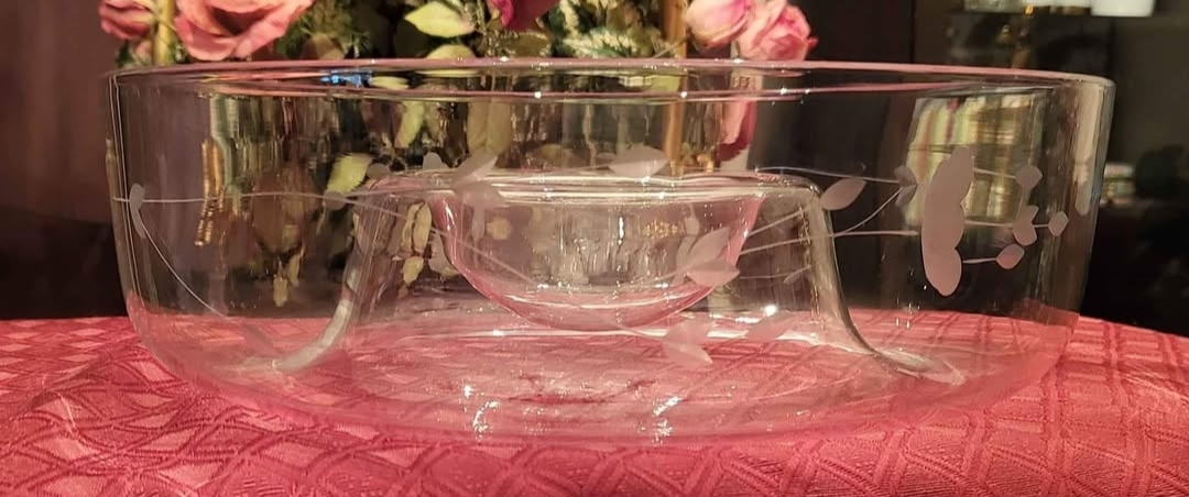 Blown Glass Chip & Dip Bowls - photo 4